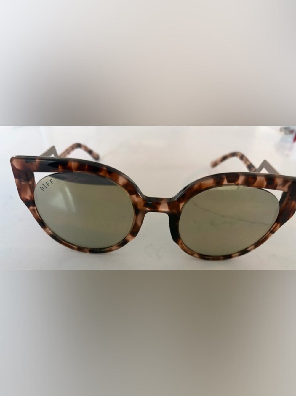 DIFF Tortoiseshell Sunglasses -